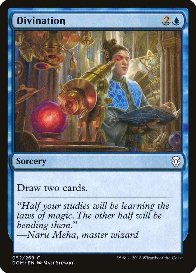 Divination 52/269 (Dominaria)  - Foil | Chromatic Games