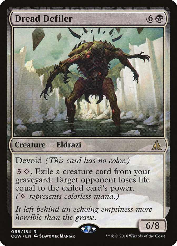 Dread Defiler 68/184 (Oath of the Gatewatch)  | Chromatic Games