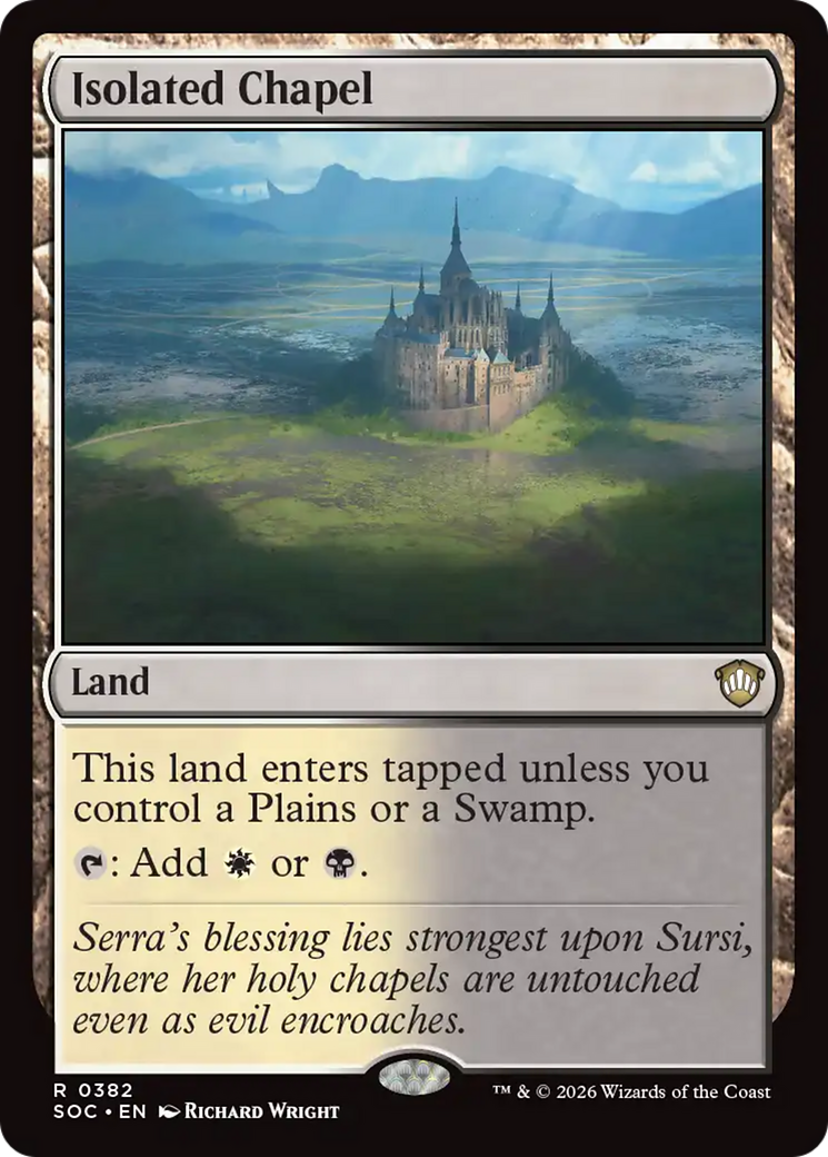 Isolated Chapel [Secrets of Strixhaven Commander] | Chromatic Games