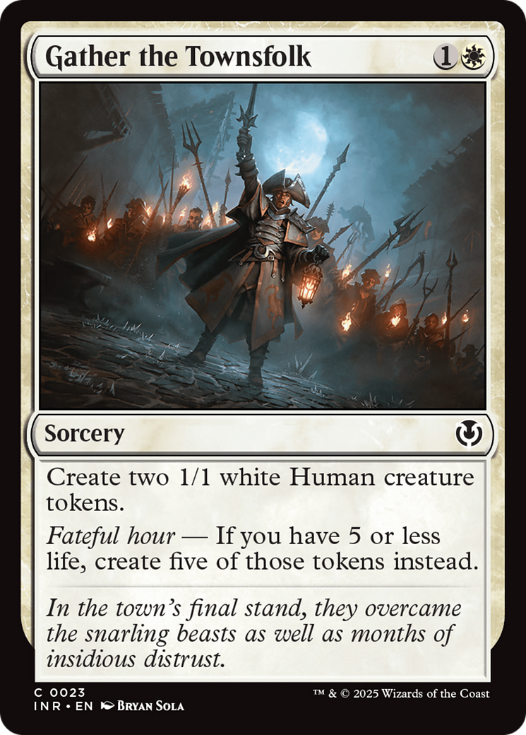 Gather the Townsfolk [Innistrad Remastered] | Chromatic Games