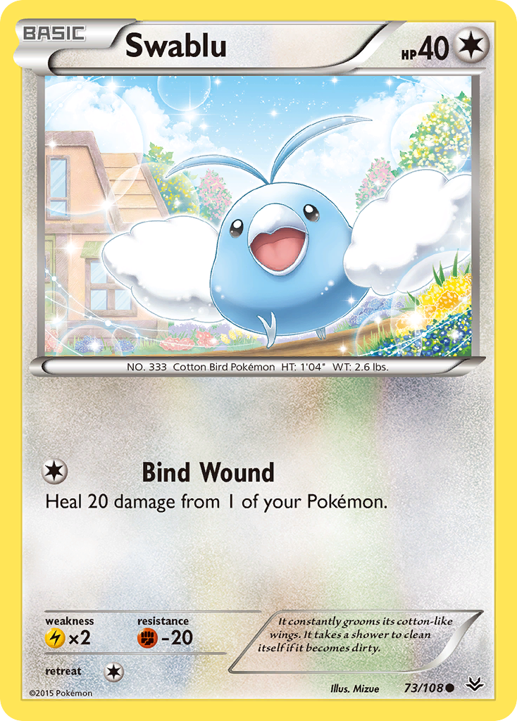 Swablu (73/108) [XY: Roaring Skies] | Chromatic Games