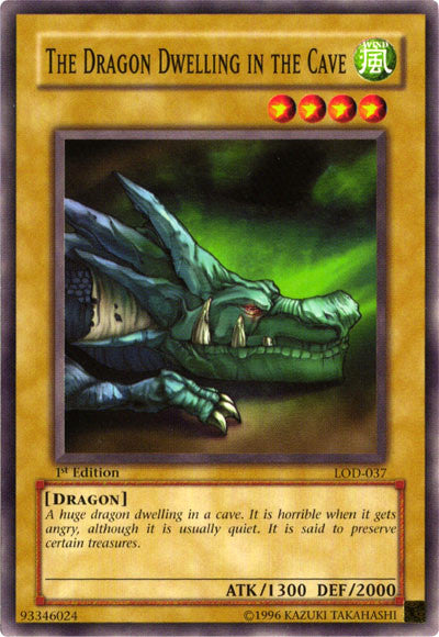 The Dragon Dwelling in the Cave [LOD-037] Common | Chromatic Games