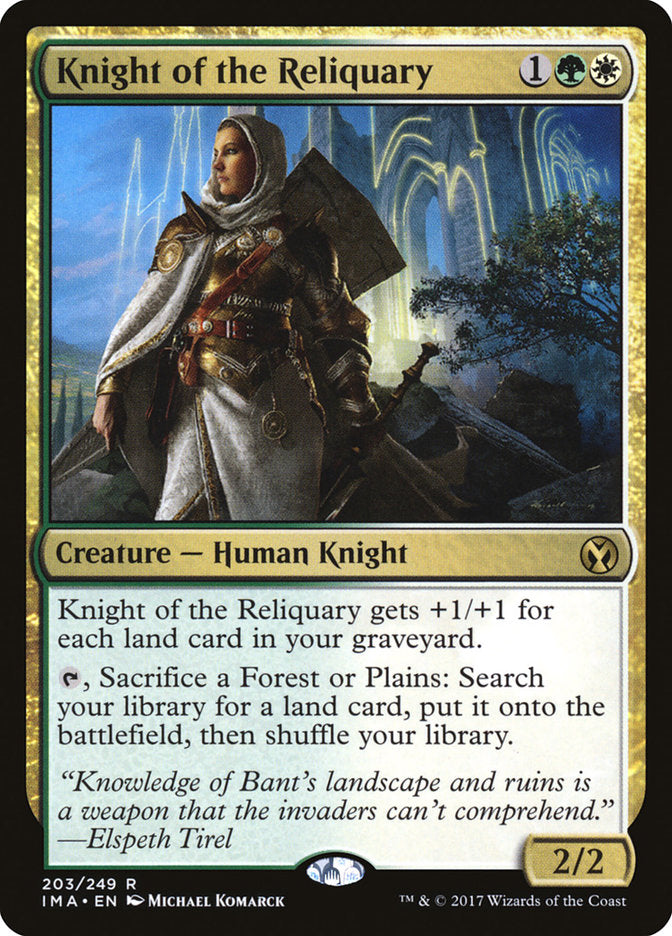 Knight of the Reliquary 203/249 (Iconic Masters)  | Chromatic Games