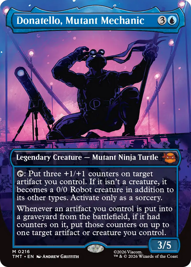 Donatello, Mutant Mechanic (Borderless) [Teenage Mutant Ninja Turtles] | Chromatic Games