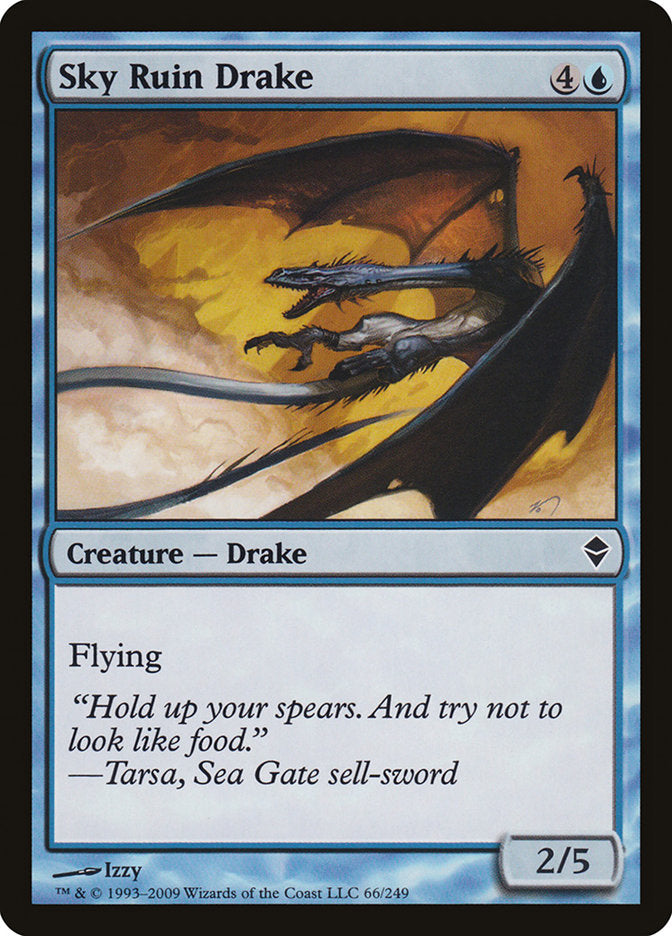 Sky Ruin Drake 66/249 (Zendikar)  | Chromatic Games