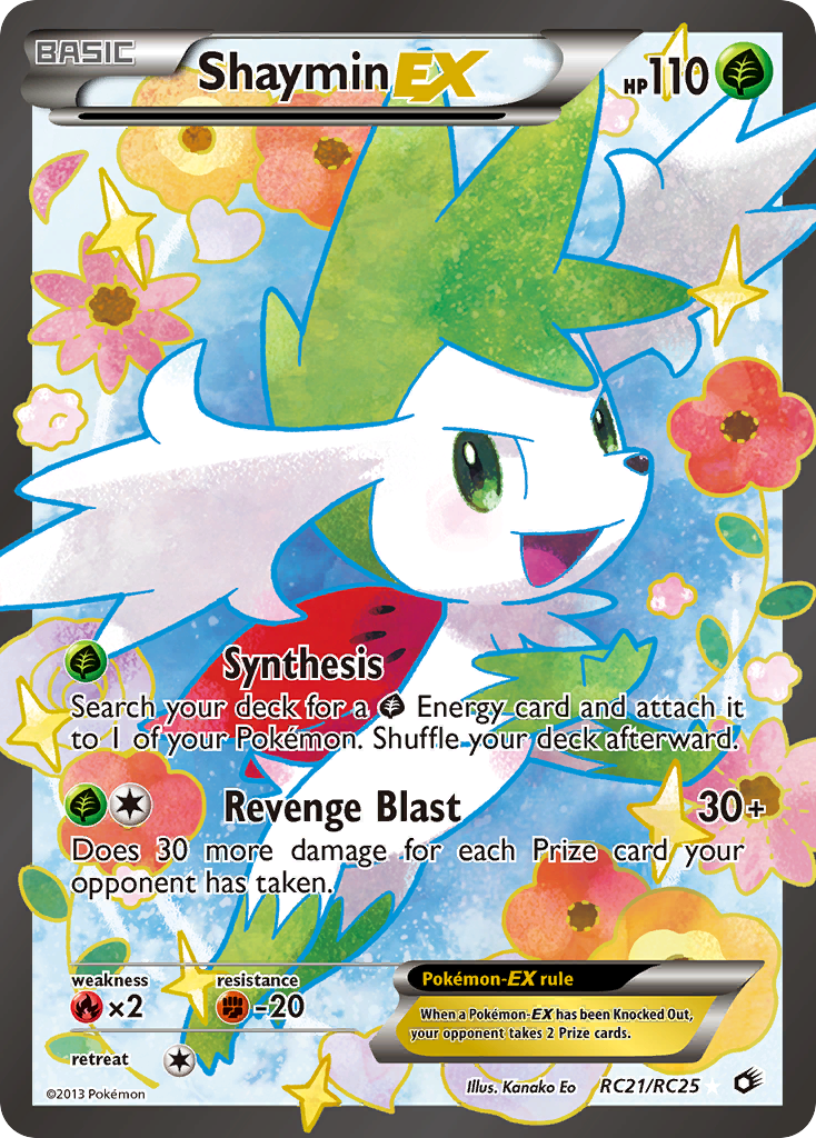 Shaymin EX (RC21/RC25) [Black & White: Legendary Treasures] | Chromatic Games