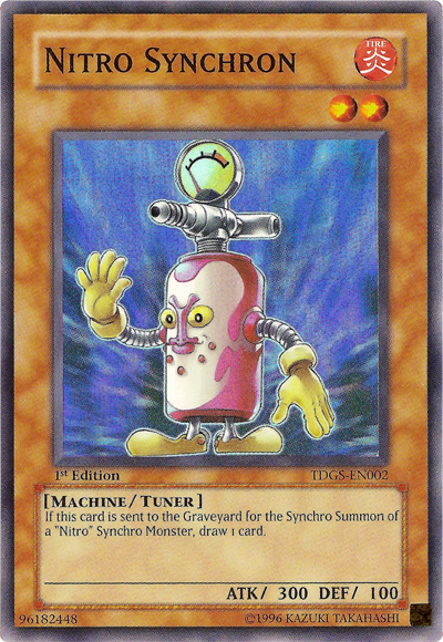 Nitro Synchron [TDGS-EN002] Super Rare | Chromatic Games