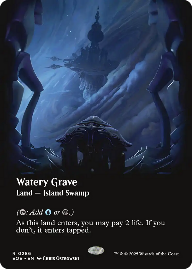 Watery Grave (Borderless) [Edge of Eternities] | Chromatic Games