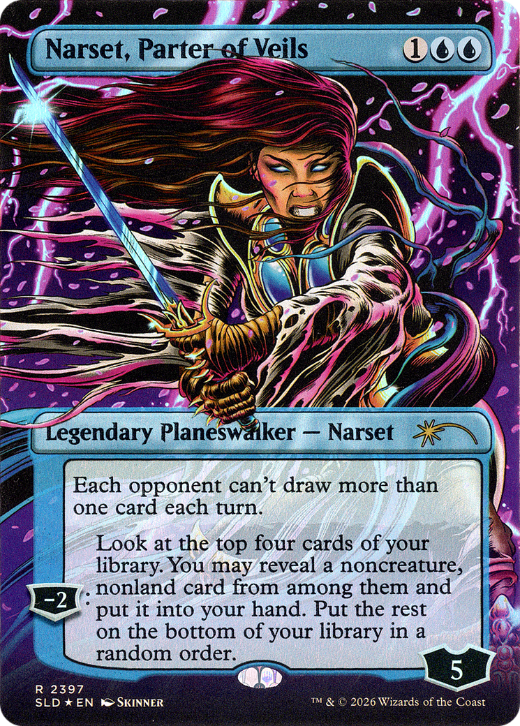 Narset, Parter of Veils (2397) [Secret Lair Drop Series] | Chromatic Games