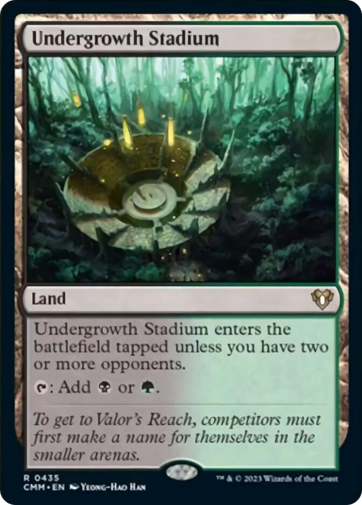 Undergrowth Stadium [Commander Masters] | Chromatic Games