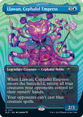 Llawan, Cephalid Empress (Borderless) [Secret Lair Drop Series] | Chromatic Games