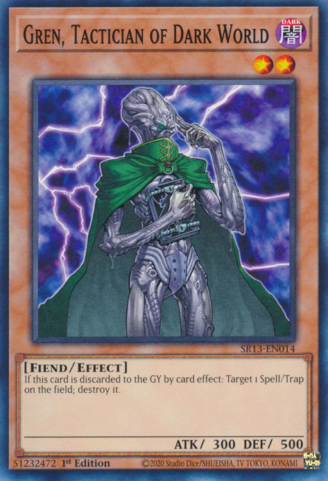 Gren, Tactician of Dark World [SR13-EN014] Common | Chromatic Games