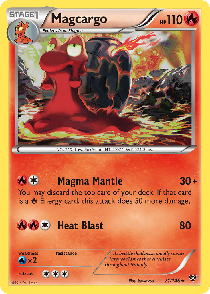 Magcargo (21/146) [XY: Base Set] | Chromatic Games