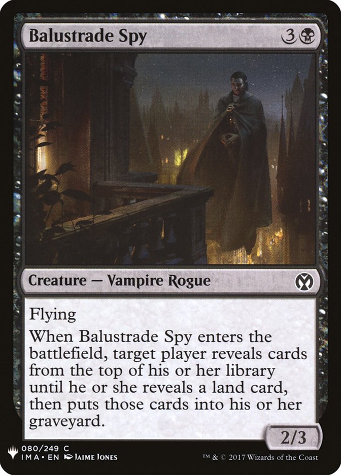 Balustrade Spy [Mystery Booster] | Chromatic Games