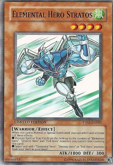 Elemental Hero Stratos [PT03-EN002] Common | Chromatic Games