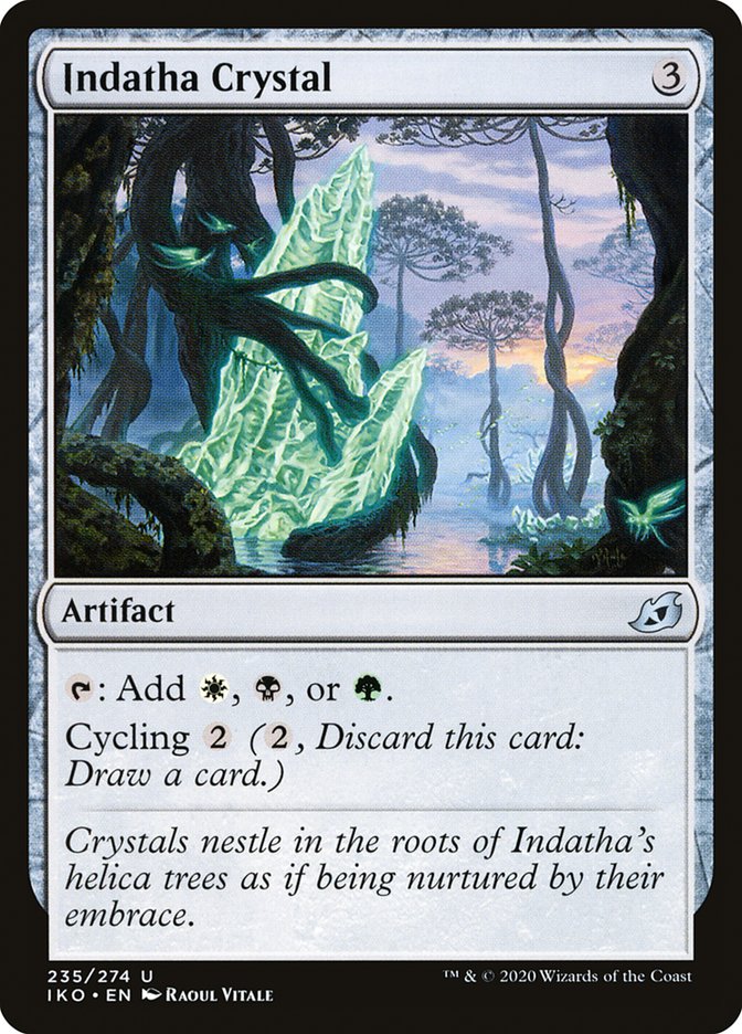 Indatha Crystal 235/274 (Ikoria: Lair of Behemoths)  | Chromatic Games