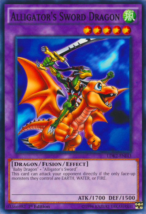Alligator's Sword Dragon [LDK2-ENJ43] Common | Chromatic Games