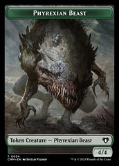 Eldrazi Scion // Phyrexian Beast Double-Sided Token [Commander Masters Tokens] | Chromatic Games