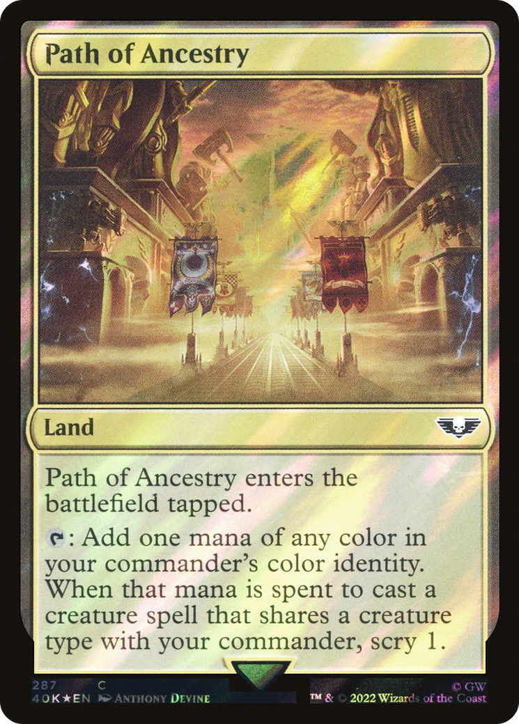 Path of Ancestry (Surge Foil) [Marvel Super Heroes Commander] | Chromatic Games