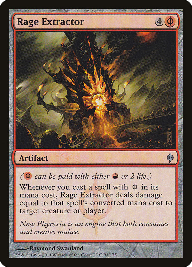 Rage Extractor 91/175 (New Phyrexia)  | Chromatic Games