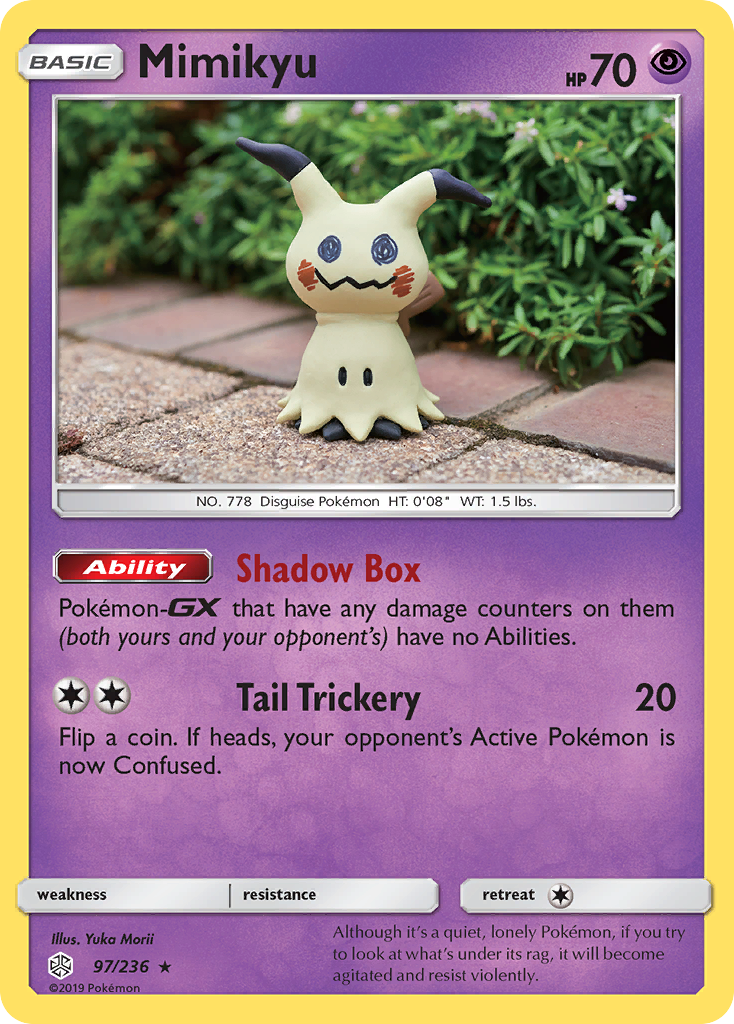 Mimikyu (97/236) [Sun & Moon: Cosmic Eclipse] | Chromatic Games