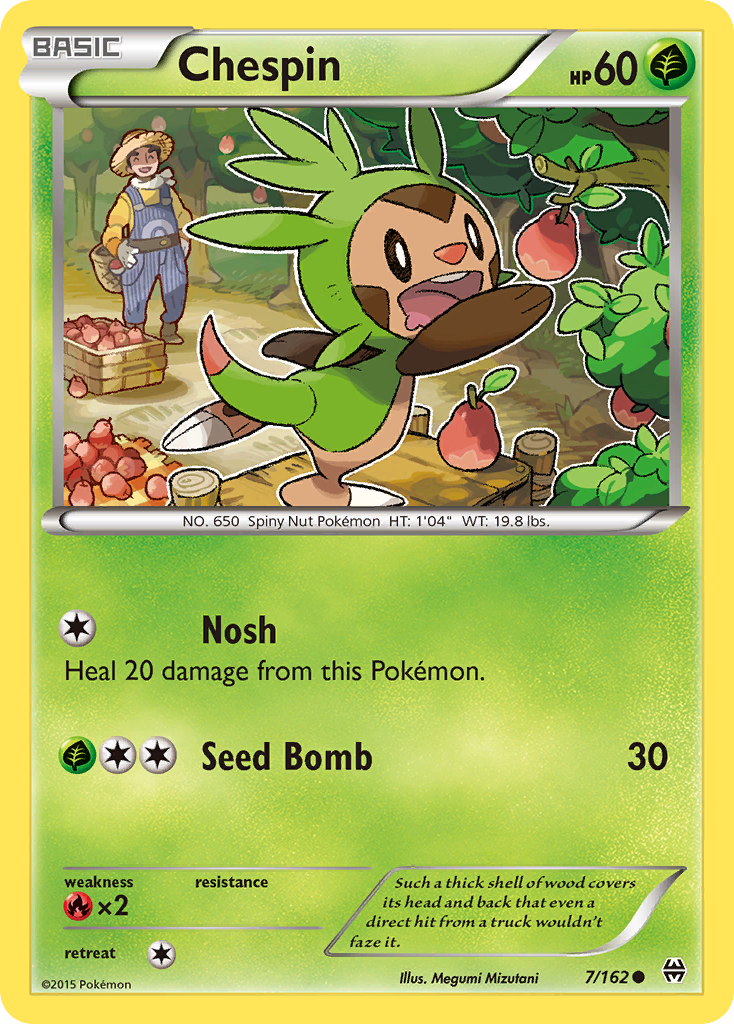 Chespin (7/162) [XY: BREAKthrough] | Chromatic Games