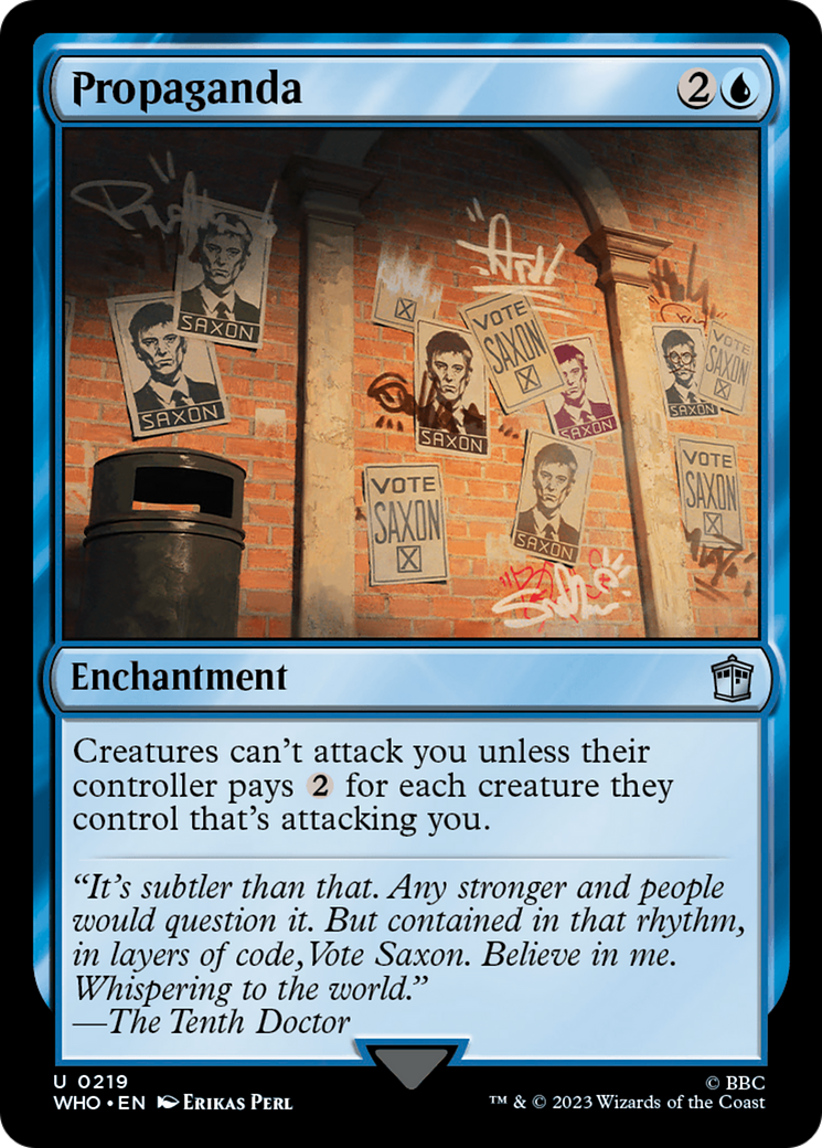 Propaganda [Doctor Who] | Chromatic Games