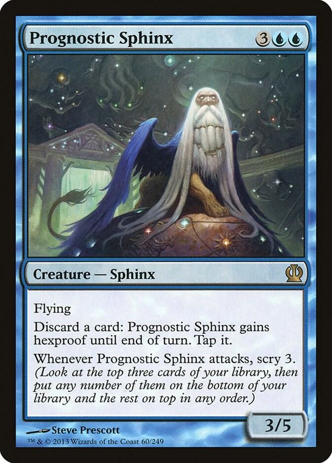 Prognostic Sphinx 60/249 (Theros)  | Chromatic Games