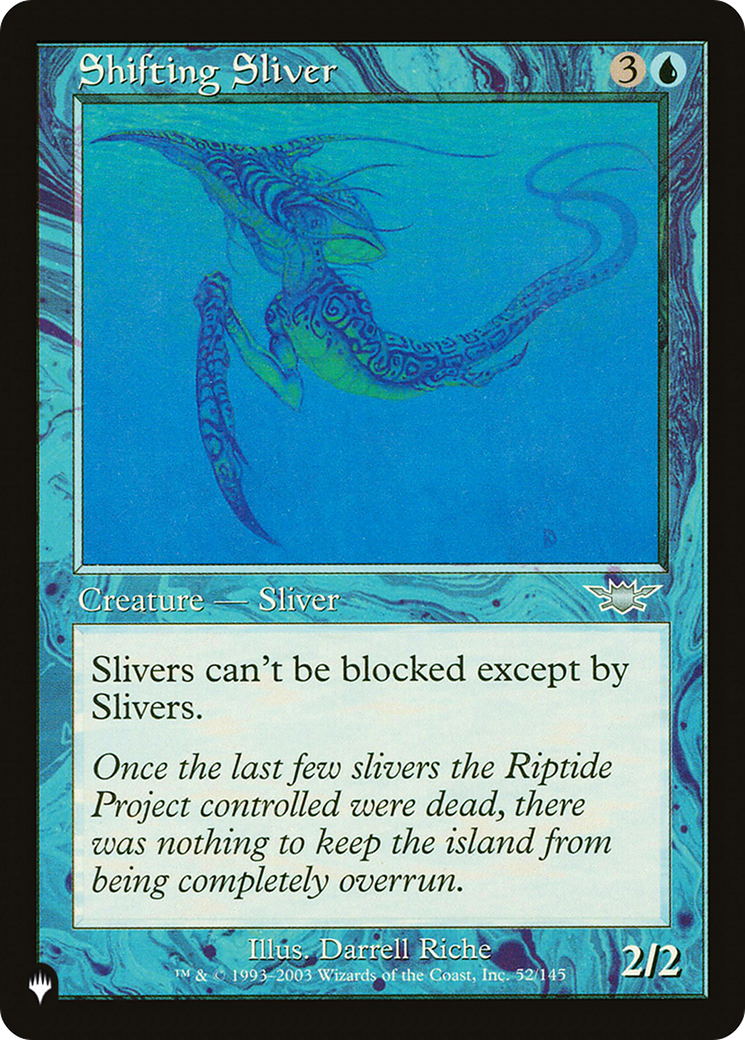 Shifting Sliver [The List Reprints] | Chromatic Games