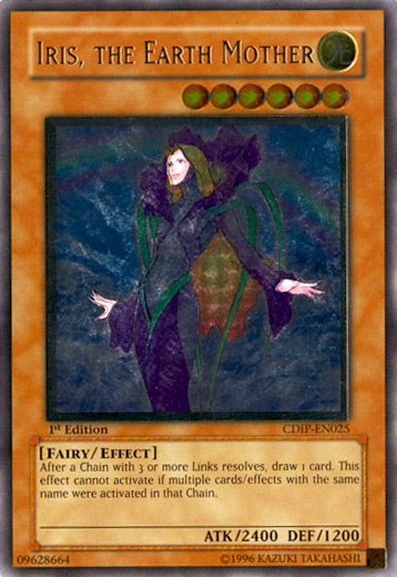 Iris, the Earth Mother [CDIP-EN025] Ultimate Rare | Chromatic Games