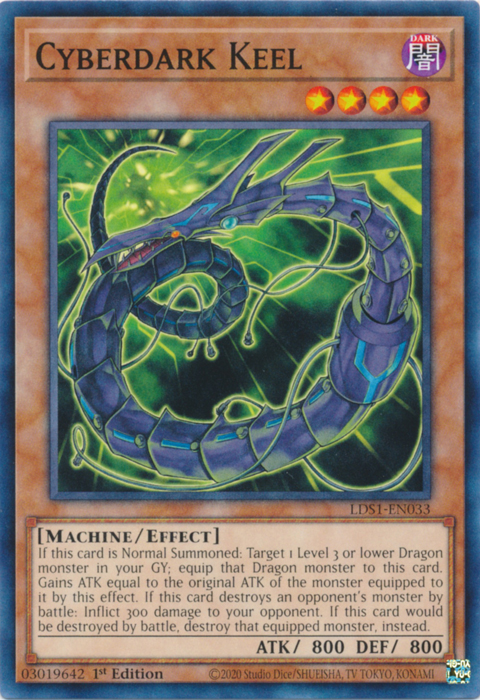 Cyberdark Keel [LDS1-EN033] Common | Chromatic Games