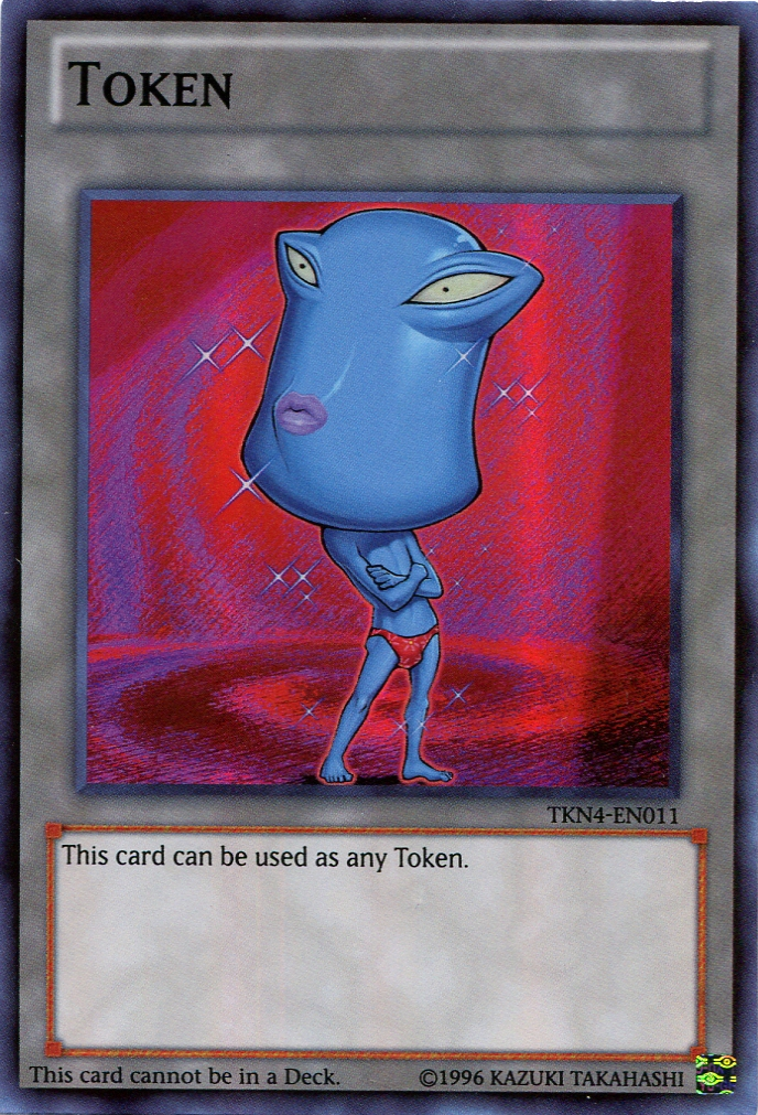 Ojama Token (Blue) [TKN4-EN011] Super Rare | Chromatic Games