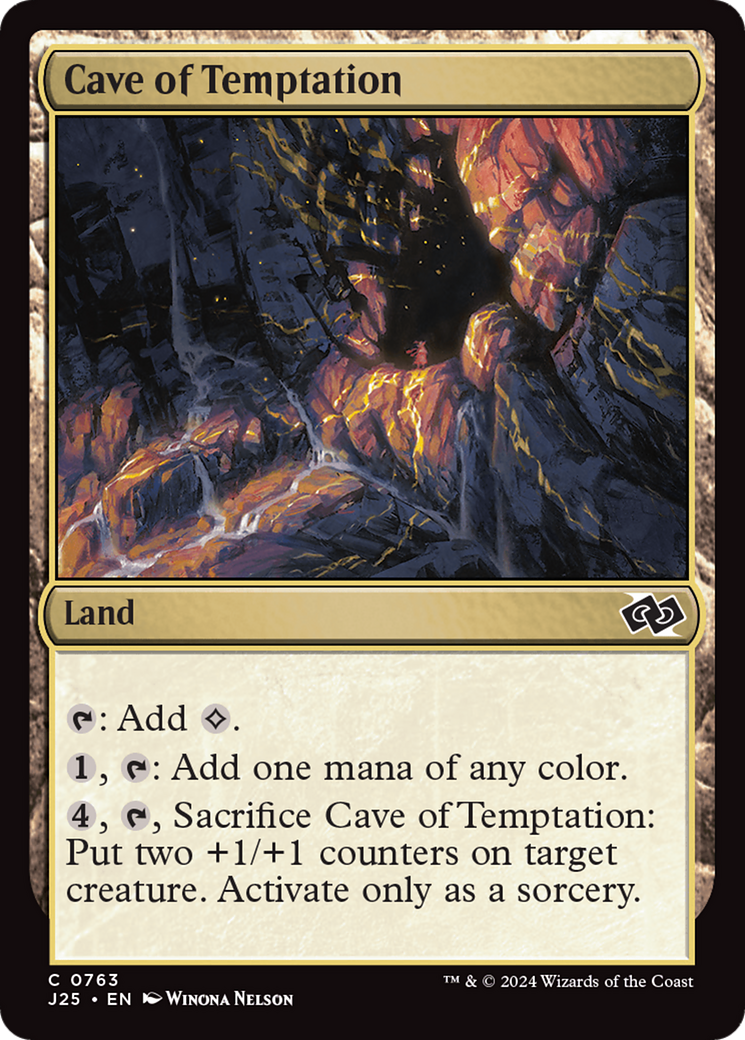 Cave of Temptation [Foundations Jumpstart] | Chromatic Games