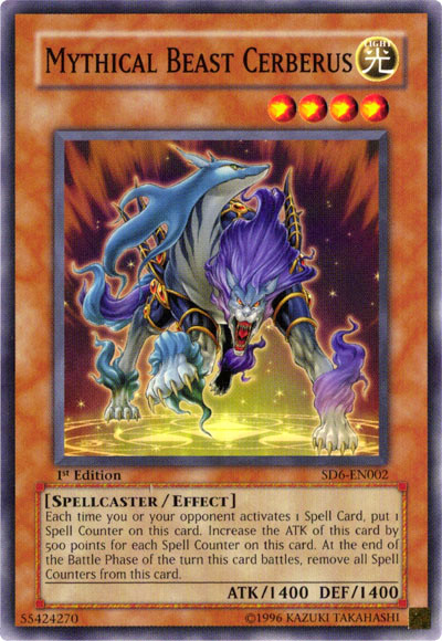 Mythical Beast Cerberus [SD6-EN002] Common | Chromatic Games