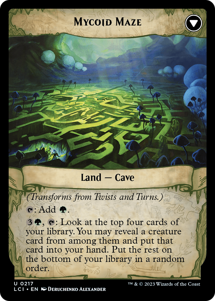 Twists and Turns // Mycoid Maze [The Lost Caverns of Ixalan] | Chromatic Games