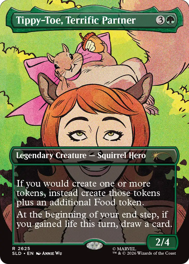 Tippy-Toe, Terrific Partner [Secret Lair Drop Series] | Chromatic Games