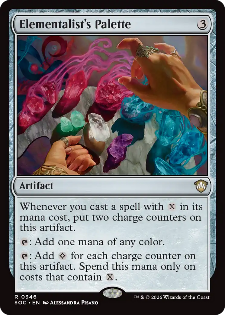 Elementalist's Palette [Secrets of Strixhaven Commander] | Chromatic Games