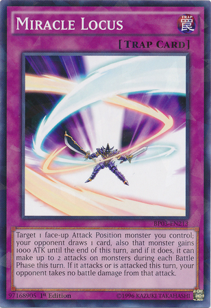 Miracle Locus [BP03-EN213] Shatterfoil Rare | Chromatic Games