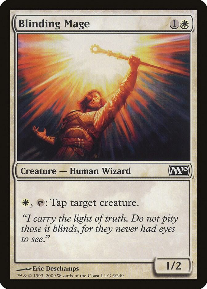 Blinding Mage 5/249 (Magic 2010 (M10))  | Chromatic Games