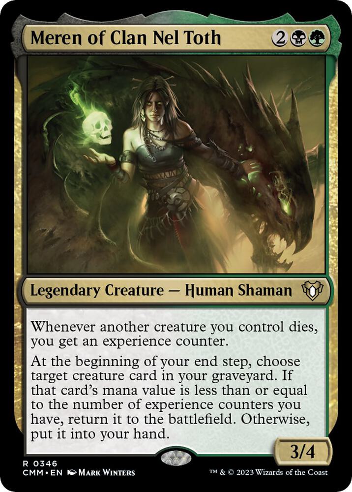 Meren of Clan Nel Toth 346/451 (Commander Masters)  | Chromatic Games