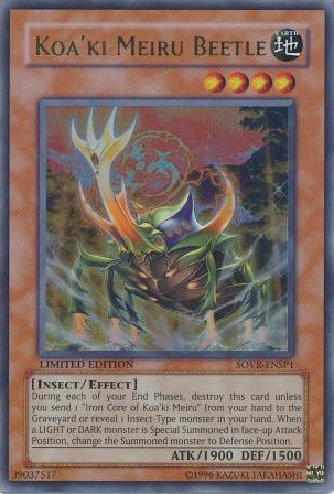 Koa'ki Meiru Beetle [SOVR-ENSP1] Ultra Rare | Chromatic Games