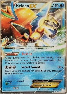 Keldeo EX (49/149) (Darkrai Deck - Jason Klaczynski) [World Championships 2013] | Chromatic Games