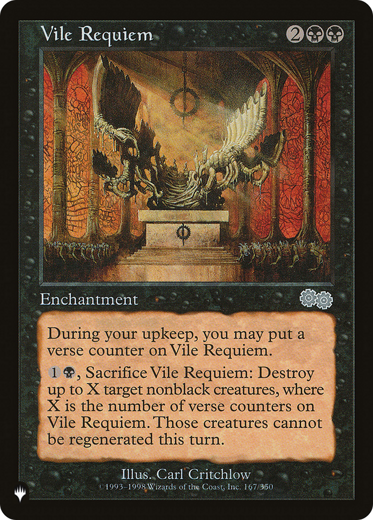 Vile Requiem (USG) [The List Reprints] | Chromatic Games