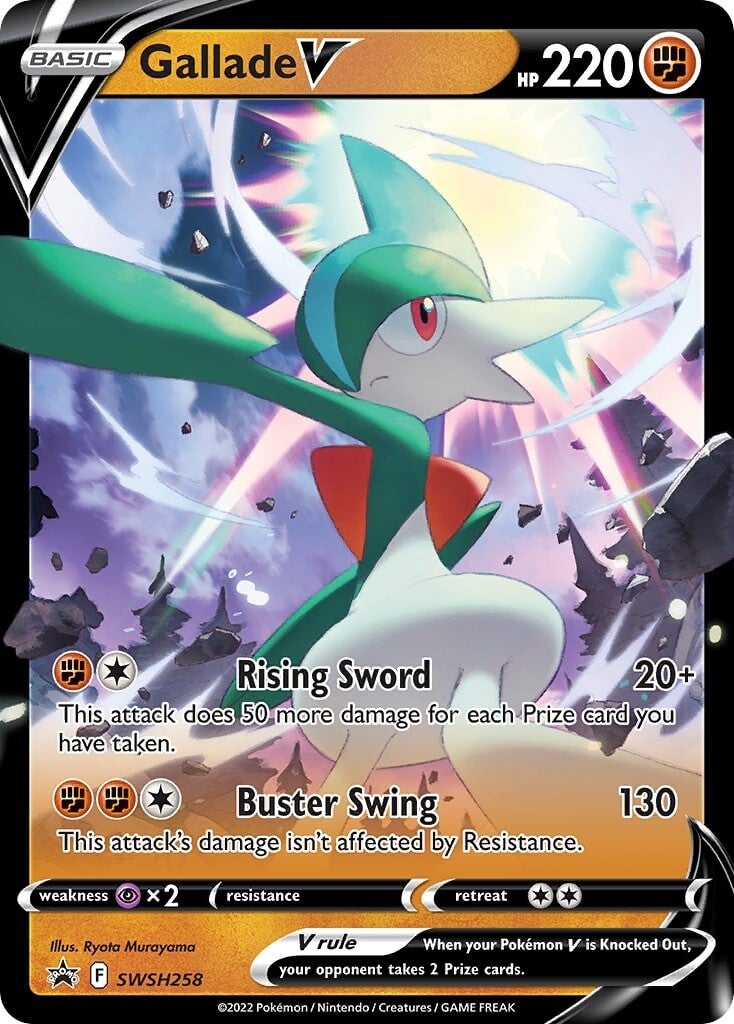 Gallade V (SWSH258) [Sword & Shield: Black Star Promos] | Chromatic Games