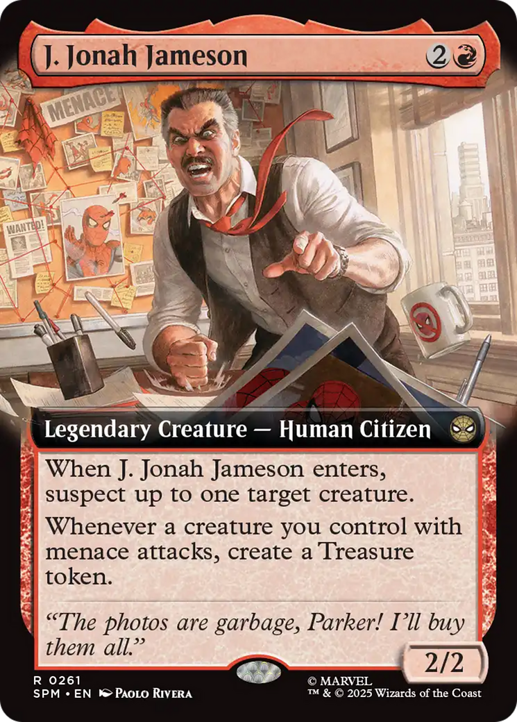 J. Jonah Jameson (Extended Art) [Marvel's Spider-Man] | Chromatic Games