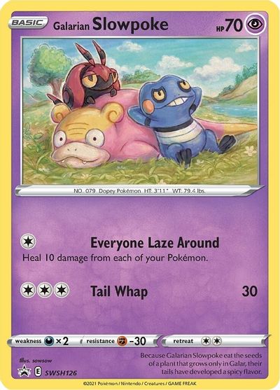 Galarian Slowpoke (SWSH126) [Sword & Shield: Black Star Promos] | Chromatic Games