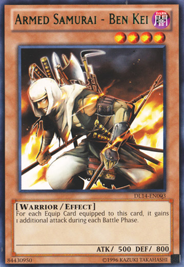 Armed Samurai - Ben Kei (Green) [DL14-EN003] Rare | Chromatic Games