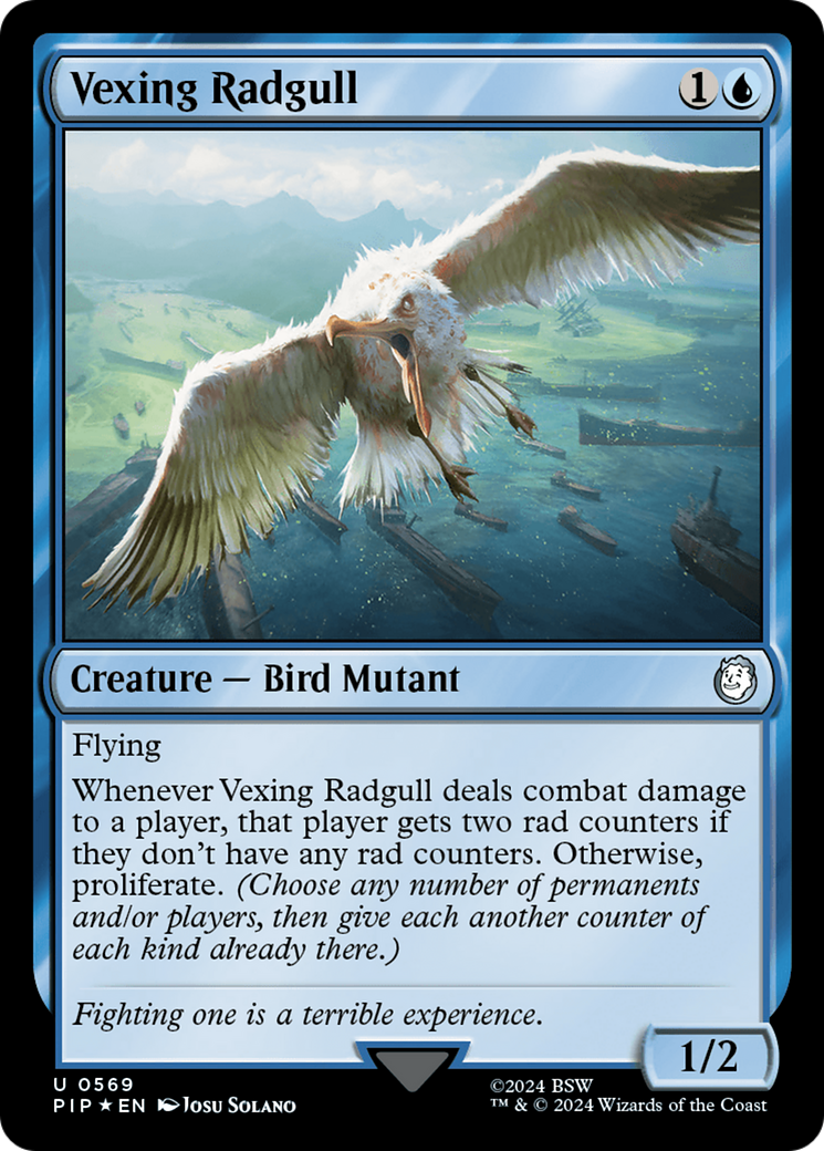 Vexing Radgull (Surge Foil) [Fallout] | Chromatic Games