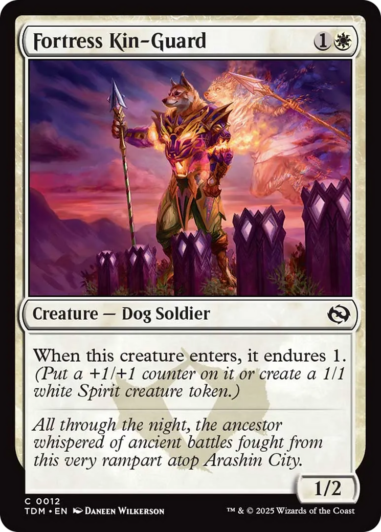 Fortress Kin-Guard [Tarkir: Dragonstorm] | Chromatic Games