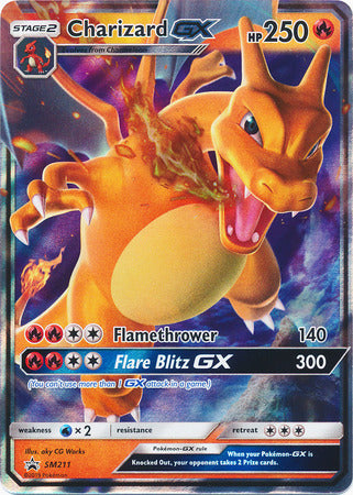 Charizard GX (SM211) (Jumbo Card) [Sun & Moon: Black Star Promos] | Chromatic Games